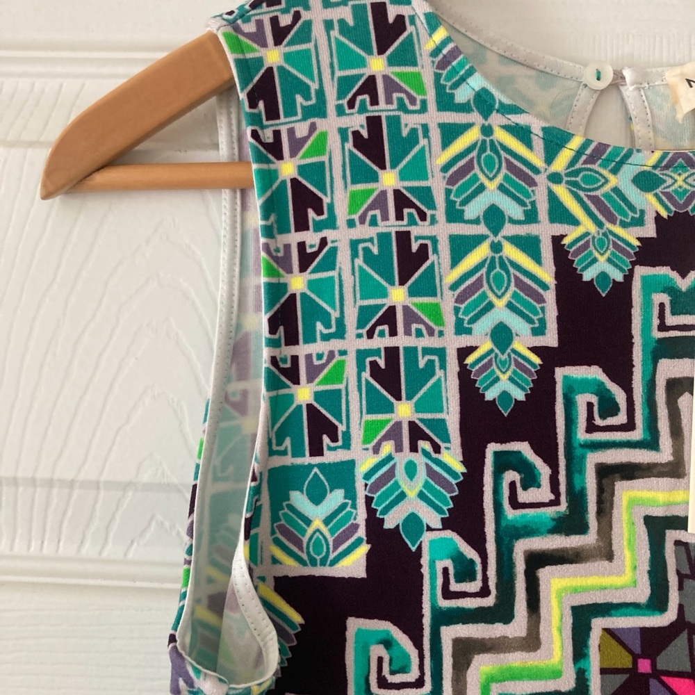 Mara Hoffman Multicolor Geometric Pattern Dress N… - image 5